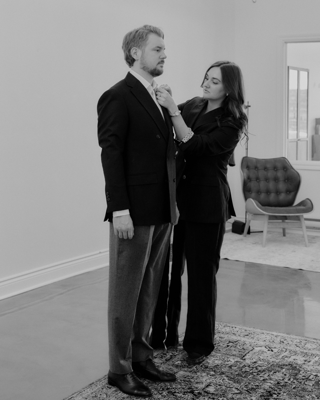 Beau laurier fitting for made-to-measure suit - Essayage et fitting chez Beau Laurier pour costume sur mesure